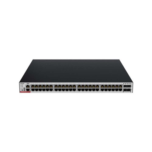SWITCH RUIJIE GIGABIT ETHERNET RG-CS83-48GT4XS-PD, 48 PUERTOS POE 10 100 1000MBPS