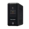 UPS CYBERPOWER DE 1000 VA/500 W, TOPOLOGÍA LÍNEA INTERACTIVA, ENTRADA 120 VCA NEMA 5-15P, Y 8 SALIDAS NEMA 5-15R, ENTRADA 86V - 148V, SALIDA 110V - 130V, PUERTO USB, CON REGULADOR DE VOLTAJE (AVR), UT-1000GU