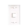 LINKEDPRO PLACA DE PARED RJ-45, 1 PUERTO, BLANCO, LP-FP-16