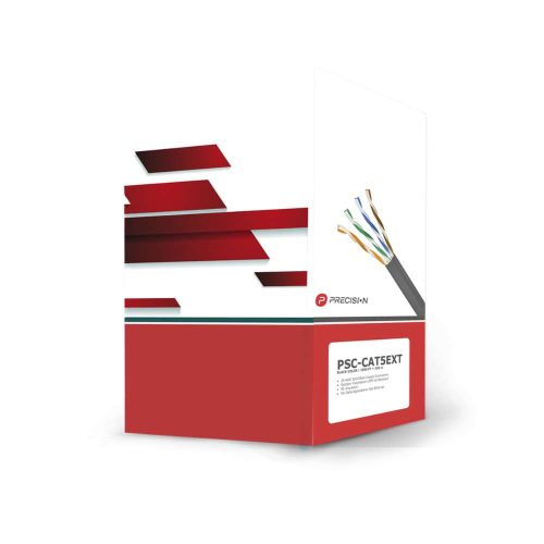 BOBINA DE CABLE ETHERNET PRECISION CAT5E, UTP, 305 METROS, PSC-CAT5EXT