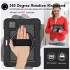 FUNDA RESISTENTE PARA XIAOMI PAD 7 7 PRO 11.2, SOPORTE LÁPIZ S PEN Y CORREA DE MANO (NEGRO)