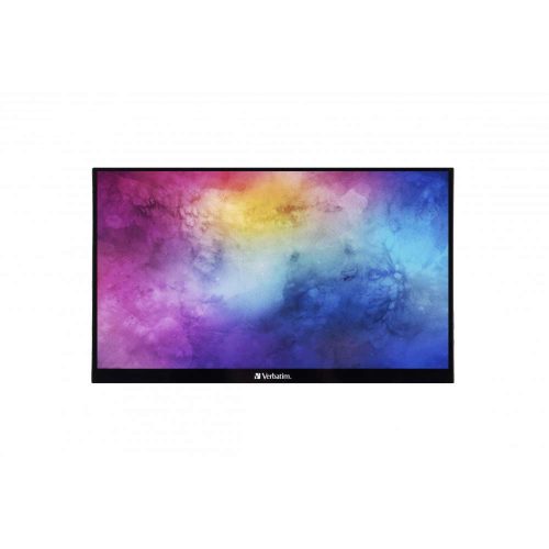 MONITOR PORTÁTIL VERBATIM PMT-14 14, FULL HD, HDMI, NEGRO, 49591