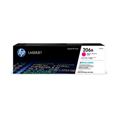 TÓNER HP 206A MAGENTA, 1.250 PÁGINAS, W2113A