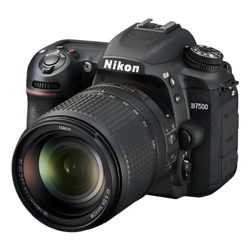 CÁMARA NIKON D7500 + 18-140MM ED VR DSLR, COLOR NEGRO