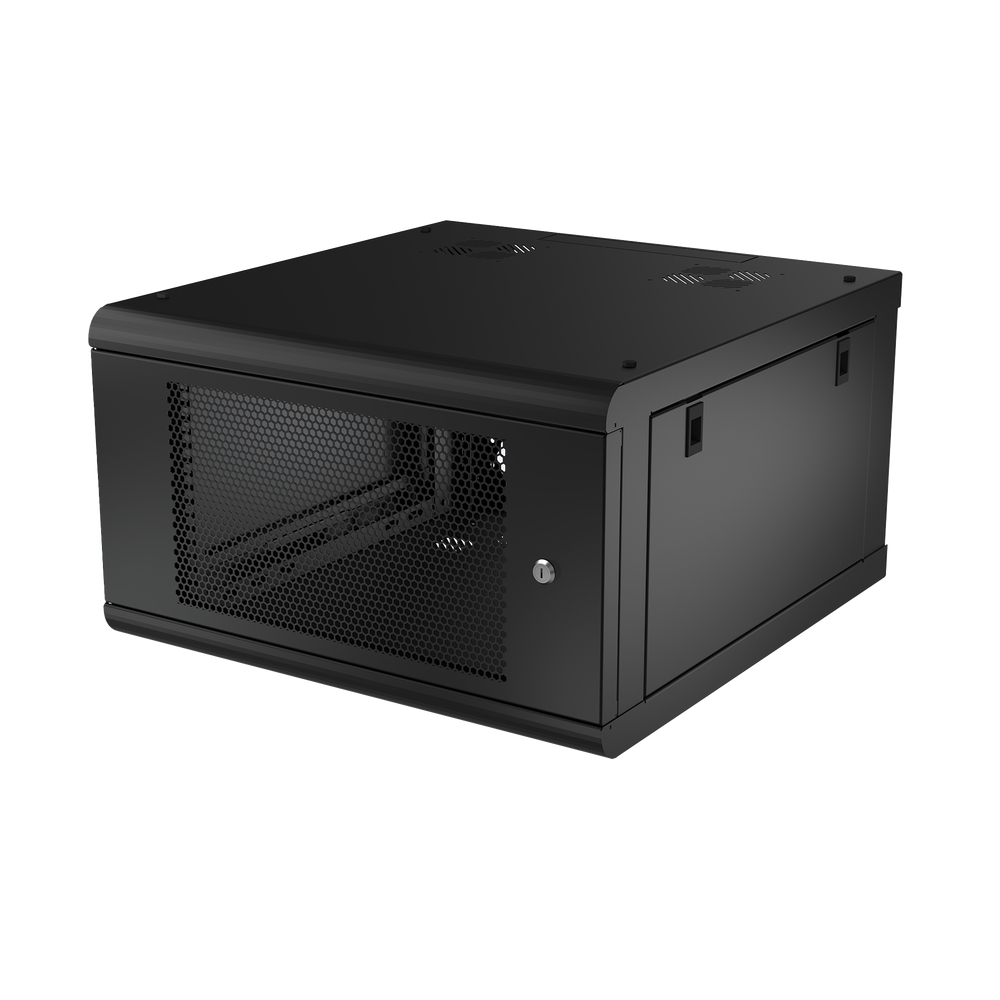 GABINETE PARA PARED LINKEDPRO 19" SR-1906-GN2P, 6U, HASTA 100KG, ACERO REFORZADO, SR-1906-GN2P