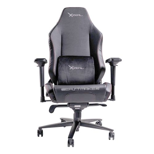 SILLA GAMER XZEAL XZ40B, HASTA 150KG, NEGRO BLANCO, XZSXZ40B