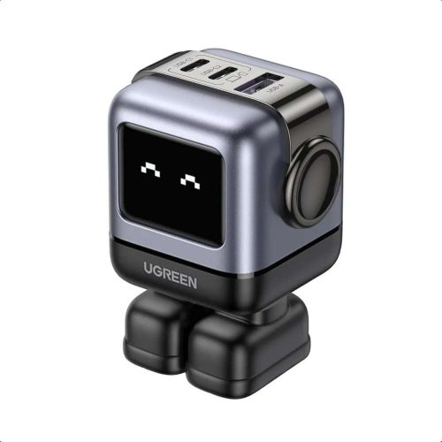 UGREEN CARGADOR DE PARED GANROBOT, 65W, 20V, 1 X USB-A 2 X USB-C, 15570B