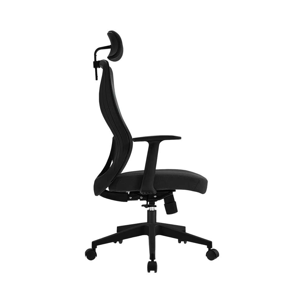 SILLA EJECUTIVA ACTECK FLOE PRO EC737, RESPALDO DE MALLA, REPOSABRAZOS, NEGRO, AC-937238 - Image 3