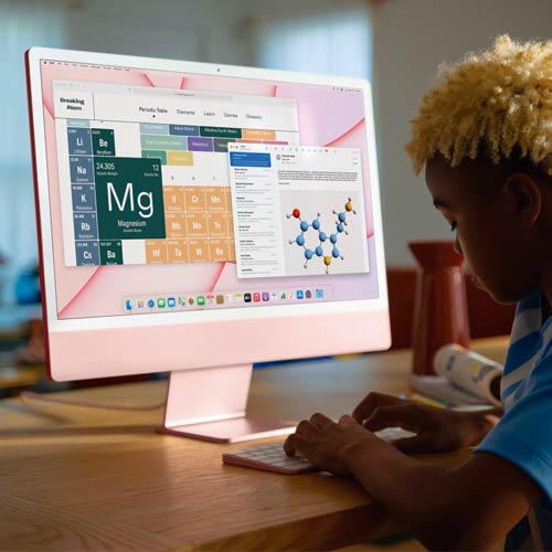 APPLE IMAC RETINA MWUC3E/A 24", APPLE M4, 16GB, 256GB, PLATA, MWUC3E/A - Image 7