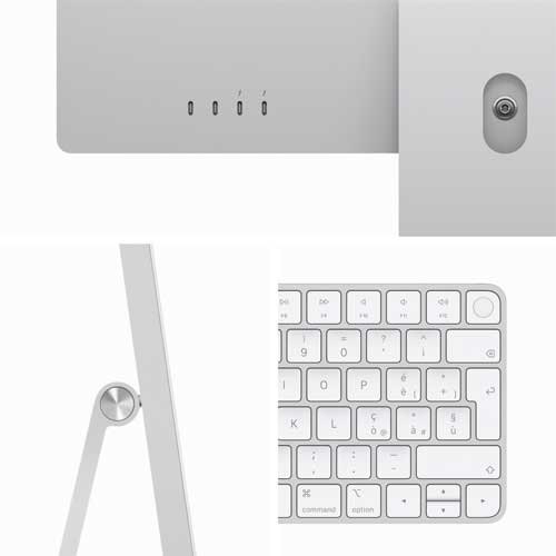 APPLE IMAC RETINA MWUC3E/A 24", APPLE M4, 16GB, 256GB, PLATA, MWUC3E/A - Image 4