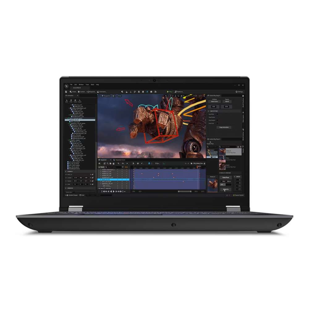 COMPUTADORA PORTATIL WORKSTATION LAPTOP LENOVO THINKPAD P16 GEN 2 16" 2560X1600, INTEL CORE I7-13700HX, NVIDIA RTX 3500 ADA, 32GB, 1TB SSD, WINDOWS 11 PRO, ESPAÑOL, 21FB000FLM