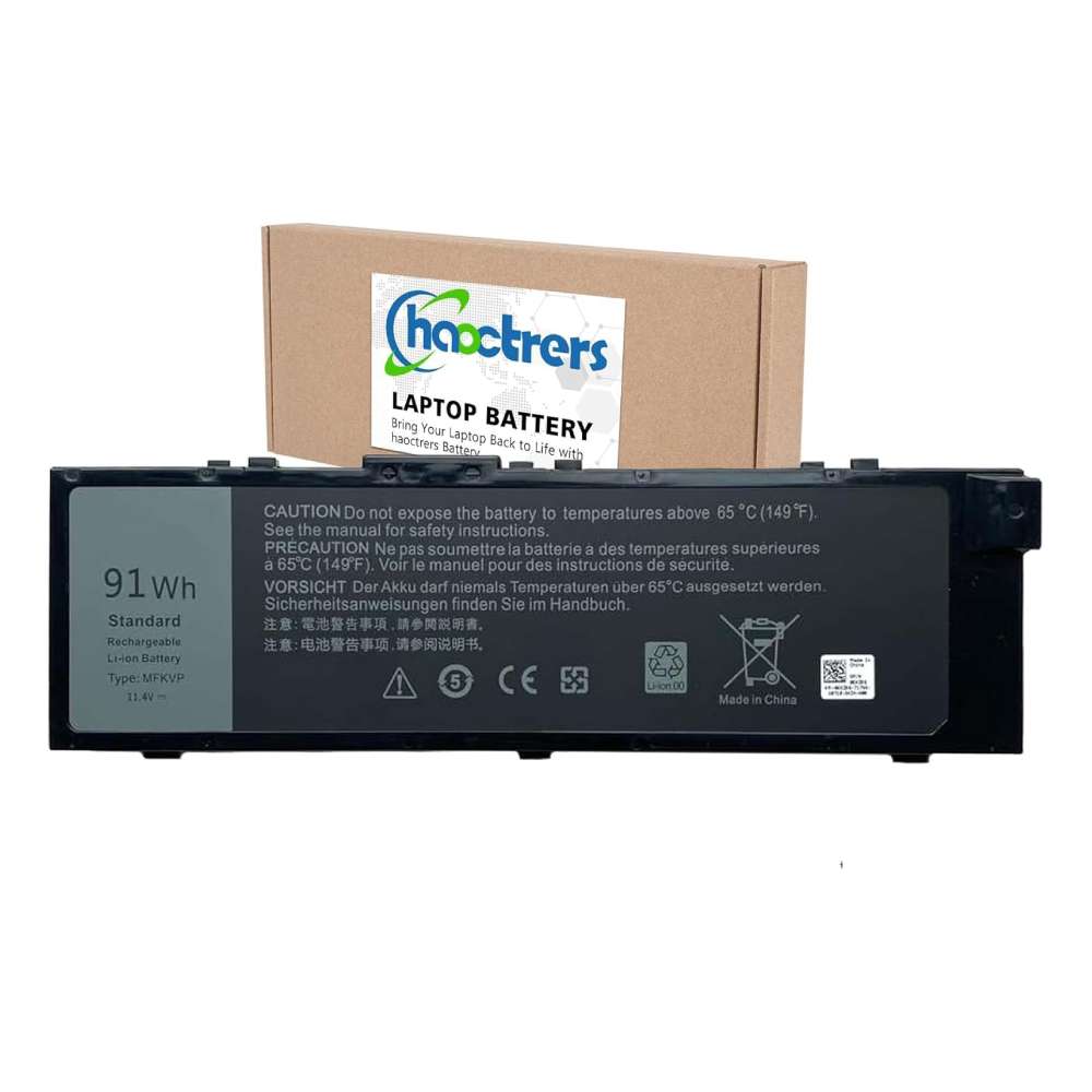 BATERIA COMPATIBLE CON DELL PRECISION 91 WH, 15/17 7510 7520 7710 7720, MFKVP