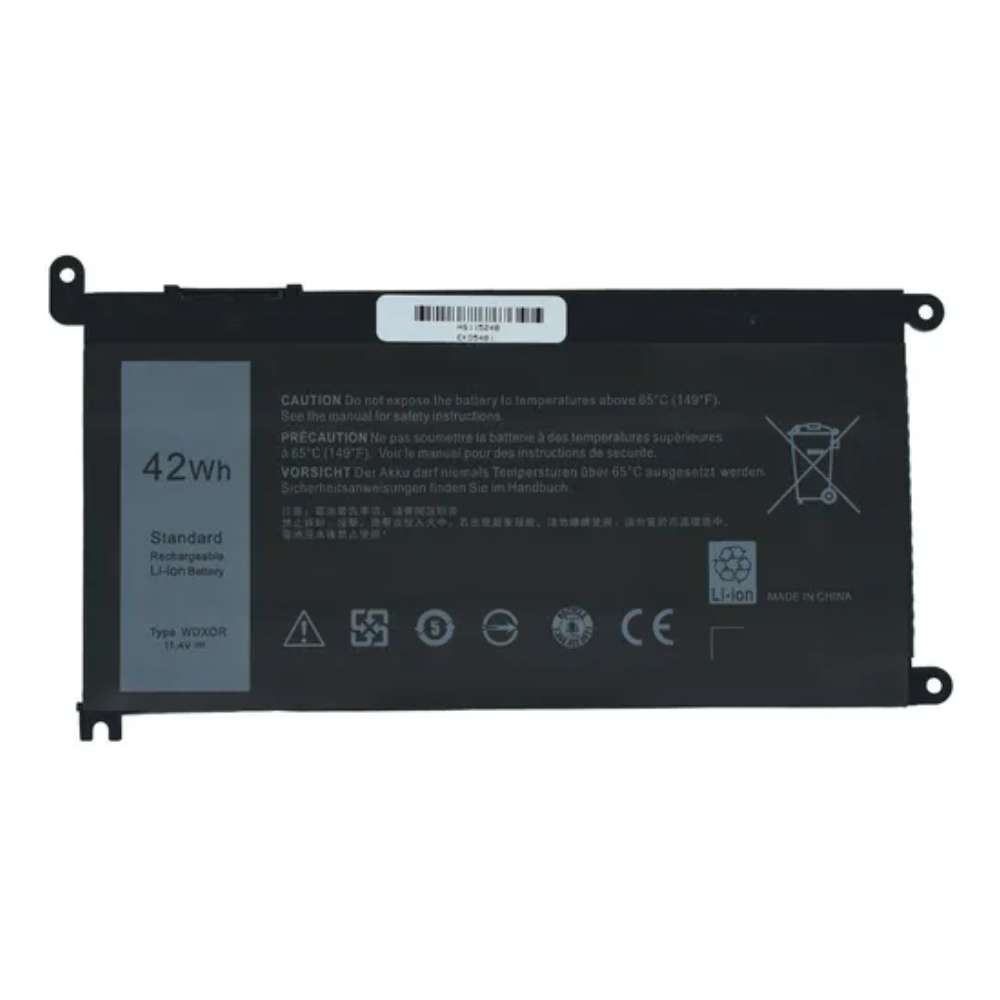 BATERÍA JK6Y6 DELL PARA LAPTOP 40WH 11.25V 3378MAH ORIGINAL NEGRO
