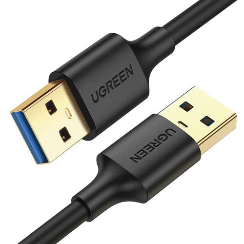 CABLE USB-A 3.0 A USB-A 3.0, 3 METROS, MACHO A MACHO, CONECTOR NIQUELADO, NÚCLEO DE COBRE ESTAÑADO, BLINDAJE MÚLTIPLE, VELOCIDAD 5GBPS, NO REQUIERE CONTROLADOR, COMPATIBLE CON USB 2.0 Y USB 1.1, 90576