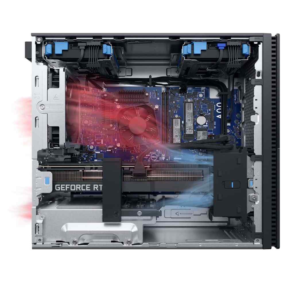 COMPUTADORA DE ESCRITORIO DELL XPS 8960 DESKTOP, 13TH GEN INTEL CORE I7, 16GB, NVIDIA GEFORCE RTX 4060 TI 8GB, 1TB HDD + 2TB SSD, WINDOWS 11 HOME, GRAFITO - Image 4