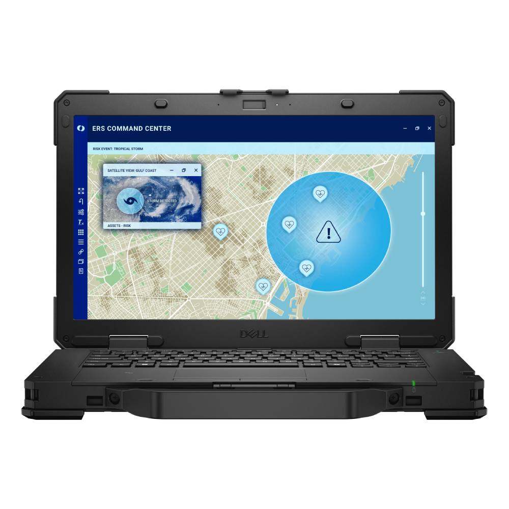 COMPUTADORA PORTÁTIL LAPTOP DELL PRO RUGGED 14, 14" FHD, DE USO RUDO, INTEL® CORE™ ULTRA 7 165U, 16GB, 512 GB SSD, WINDOWS 11 PRO, RB14250