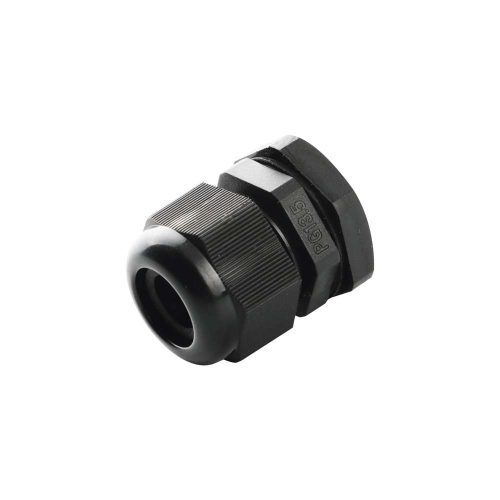 CONECTOR PLÁSTICO TXPRO NEGRO TIPO GLÁNDULA PARA CABLE DE 10 A 14 MM DE DIÁMETRO, TXG-PG16-BK