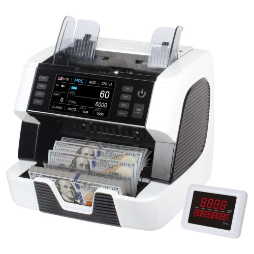 CONTADORA DE BILLETES TXG, DENOMINACIÓN MIXTA, DETECTOR DE BILLETES FALSOS, CON PANTALLA TÁCTIL，DETECTOR DE BILLETES FALSOS DE CIS/UV/IR/MG/MT, ‎AL-929