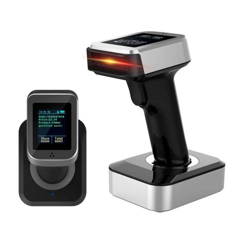 ESCÁNER DE CÓDIGO DE BARRAS SYMCODE 2D, QR, BLUETOOTH Y CONEXIÓN INALÁMBRICA DE 2,4 GHZ Y CON CABLE CON VISUALIZACIÓN LCD TFT A COLOR DE 1,8