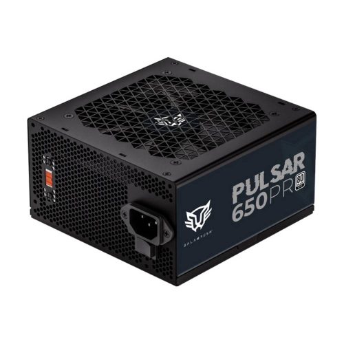 FUENTE DE PODER BALAM RUSH PULSAR 650PR 80 PLUS, 24-PIN ATX, 120MM, 650W, BR-937719