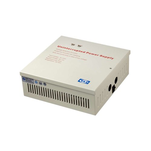 GABINETE CON FUENTE DE ENERGÍA YLI ELECTRONIC CON RELEVADOR NO-NC-COM - NO INCLUYE BATERÍA, YP-902-12-3