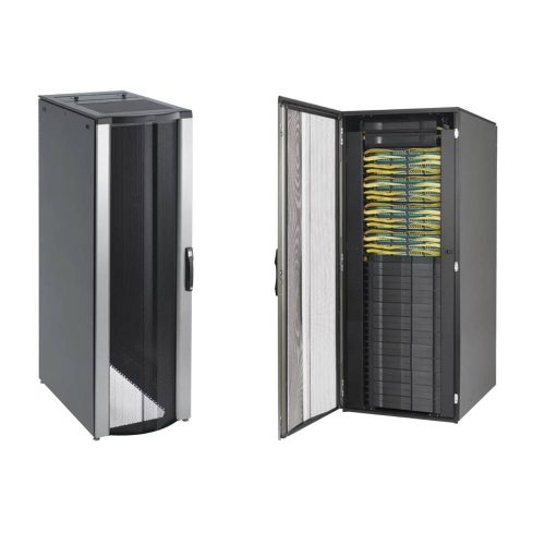 GABINETE DE TELECOMUNICACIONES HOFFMAN PROLINE CONNECTEK, 800 MM DE ANCHO, 1100 MM DE PROFUNDIDAD, 42 UR, COLOR NEGRO, PNC20811B