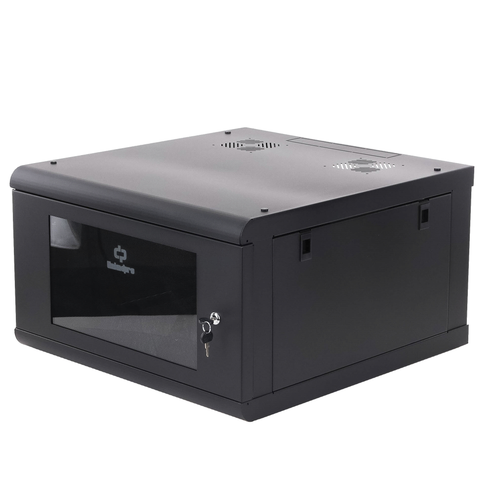 GABINETE PARA PARED LINKEDPRO 19" SR-1906-GN2G, 6U, HASTA 100KG, ACERO REFORZADO, SR-1906-GN2G