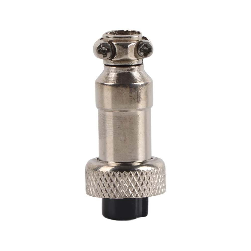 JUEGO DE 10 CONECTORES DE AVIACIÓN GX12 DE 2 PINES, CONECTOR DE CABLE DE AVIACIÓN DE METAL DE PANEL DE ENCHUFE HEMBRA MACHO DE ROSCA DE 12MM