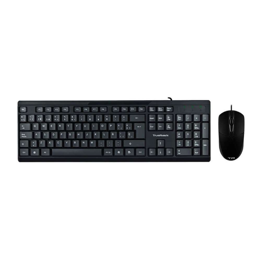 KIT DE TECLADO Y MOUSE ACTECK AC-928984, ALÁMBRICO, USB, NEGRO, AC-928984