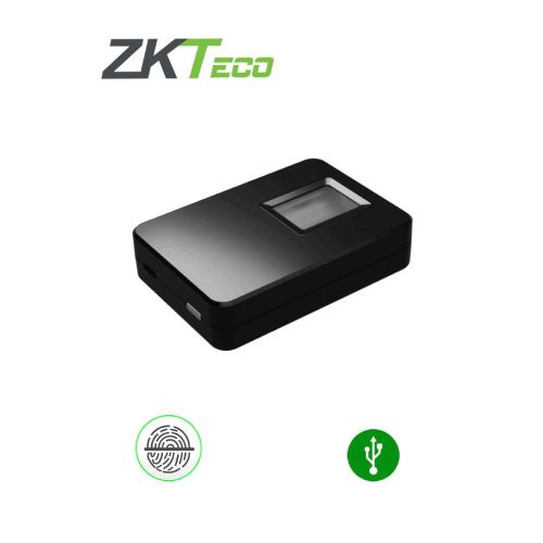 LECTOR DE HUELLA DIGITAL ZKTECO POR USB, CONEXIÓN DE ALTA VELOCIDAD USB 2.0, ZK9500