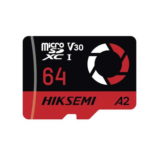 MEMORIA MICROSD HIKSEMI, CLASE 10 DE 64GB, ESPECIALIZADA PARA DRONES COMERCIALES, CÁMARAS DE FOTOGRAFÍA Y DE VIDEO, 180 MB/S LECTURA, 150 MB/S ESCRITURA, HS-TF-E3/64G