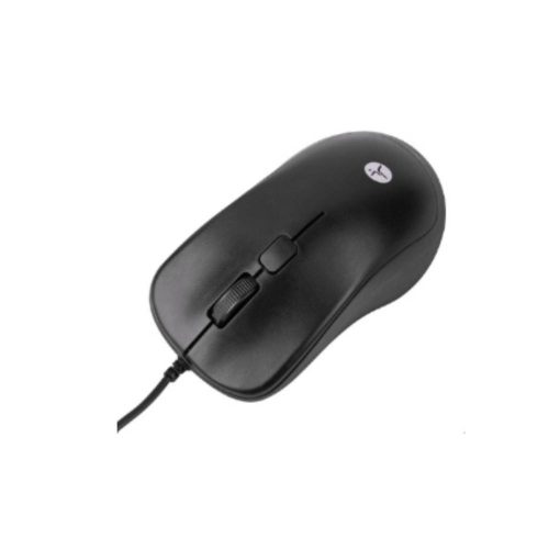 MOUSE ALÁMBRICO TECHZONE 1200DPI, COLOR NEGRO, 1.35M DE LONGITUD DE CABLE, 3 BOTONES, SENSOR INFRARROJO, TZACMOA01