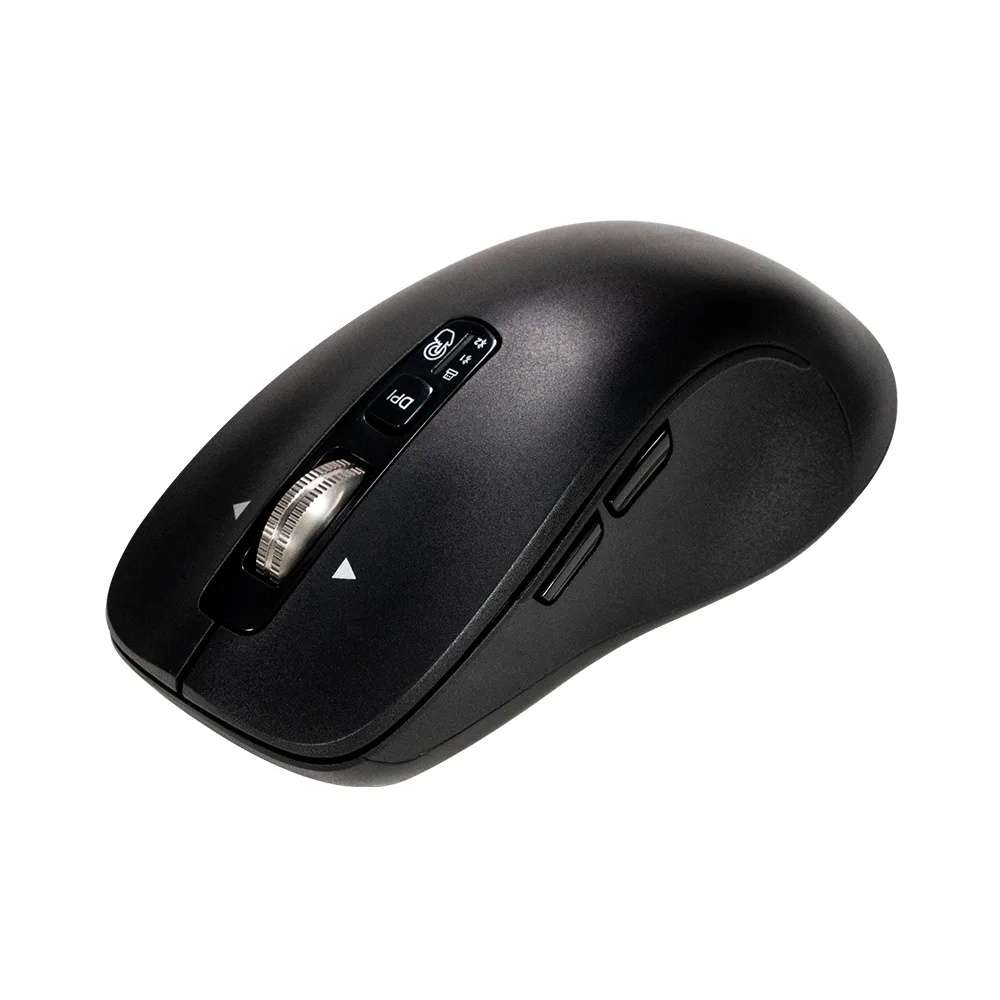 MOUSE NACEB ES1, INALÁMBRICO, ÓPTICO, 32.000DPI, RF INALÁMBRICO/BLUETOOTH, NEGRO, NA-0132 - Image 4