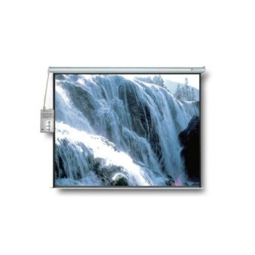PANTALLA DE PROYECCIÓN MULTIMEDIA SCREENS ELÉCTRICA 120'', 2.13MX2.13M, MSE-213, BLANCO, MSE-213