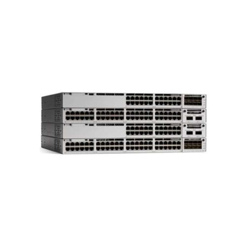SWITCH CISCO GIGABIT ETHERNET CATALYST 9300L, 48 PUERTOS POE+ 10/100/1000MBPS + 4 PUERTOS SFP, 104 GBIT/S, 32.000 ENTRADAS - ADMINISTRABLE, ¡REQUIERE LICENCIA DE DNA PARA SU FUNCIONAMIENTO, C9300L-48T-4G-E