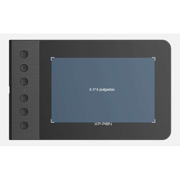 TABLETA GRÁFICA XP-PEN STAR G640S 6.5", 25.9 X 16CM, ALÁMBRICO, USB, NEGRO, STAR G640S