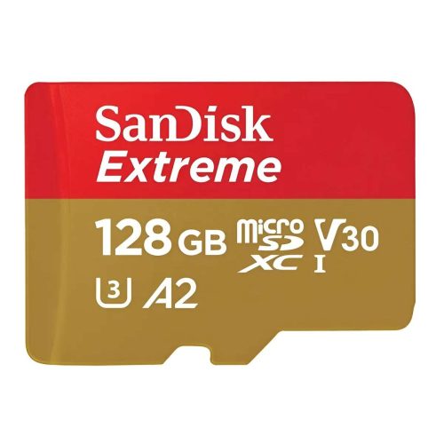 TARJETA DE MEMORIA MICRO SD SANDISK 128 GB MICROSD EXTREME 190 MB, SDSQXAA-128G-GN6MN