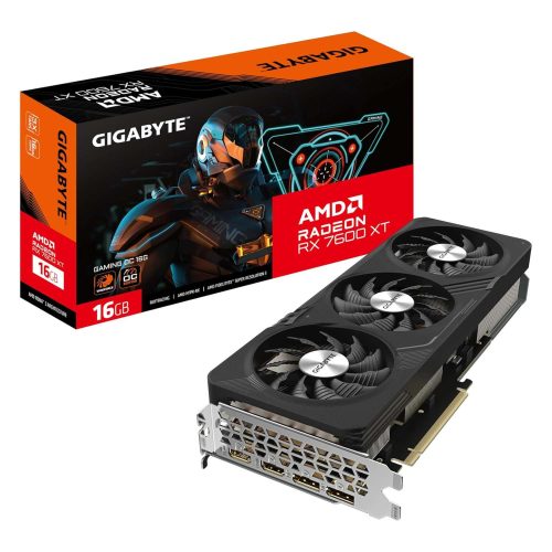 TARJETA DE VIDEO GIGABYTE RX 7600 XT GAMING OC, 16G GDDR6, PCIE 4, GV-R76XTGAMING OC-16