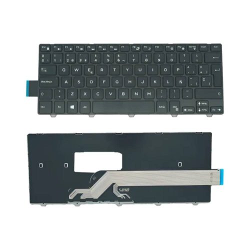 TECLADO COMPATIBLE, DELL 14-3421, 14 3437, 14-3441, 14-3442 NEGRO ESPAÑOL LATINOAMÉRICA, 0TCKCW