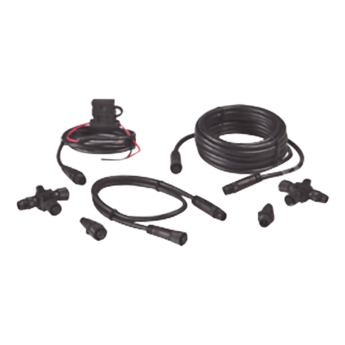 SIMRAD 000-0124-69 Kit de Conexión NMEA 2000®, Incluye Cables de Extensión 0.61 m y 4.55 m, 2 Conectores T, 2 Terminadores de Red, Cable de Alimentación 0.6 m