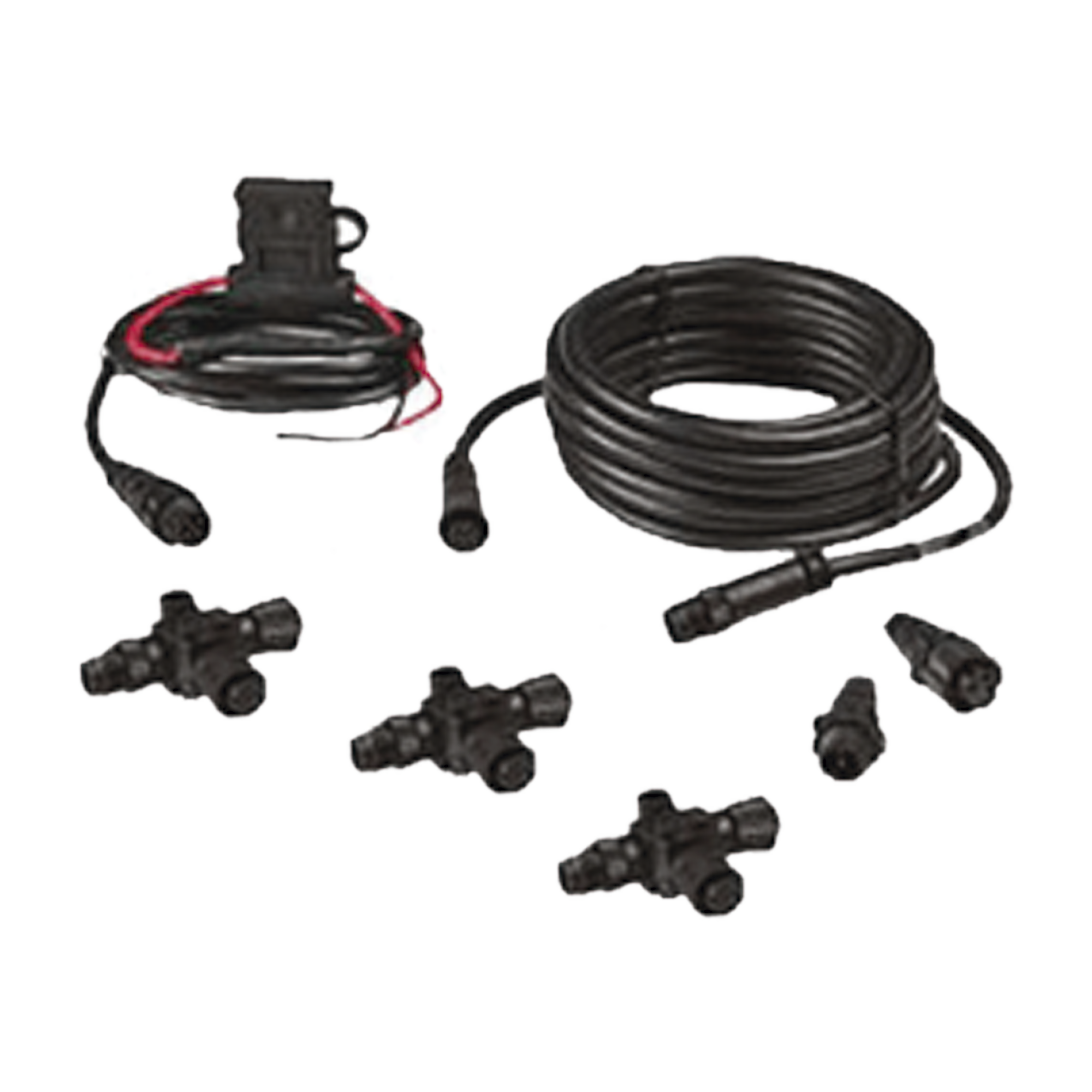 SIMRAD 000-10760-001 Kit Iniciador Red NMEA 2000 Micro-C, Cable de Red de 4.5 m (15 ft), 3 Conectores T, 2 Terminadores de Red