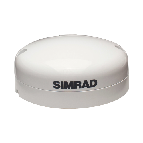 SIMRAD 000-11137-001 Antena GPS GS70, Compatible con NMEA 2000, 32 Canales GNSS, Precisión GPS 5m y DGPS 2m, Actualización de Posición 1Hz, 5Hz o 10Hz, Recepción de Correcciones SBAS y RTCM