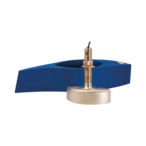 SIMRAD 000-13964-001 Sensor de Profundidad y Temperatura B258, 1 kW RMS, Frecuencias Duales 50-200 kHz, Rango de Profundidad 500 m, Bronce, Instalación Thru-Hull, Compatible con Ecosonda BSM-1