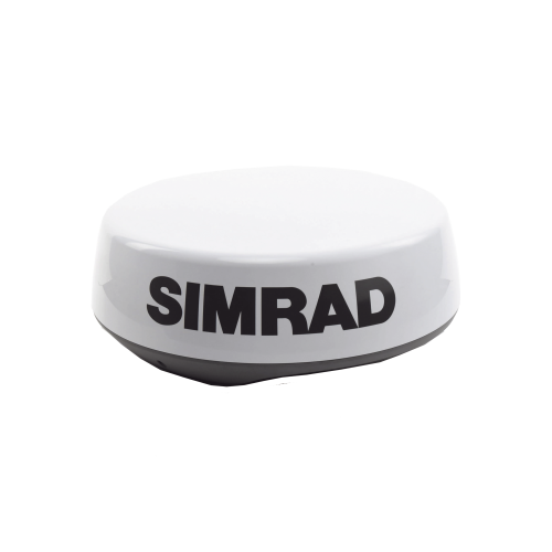 SIMRAD 000-14535-001 Radar Marino HALO24, 48 NM de Alcance, Domo Compacto de 24 Pulgadas, Tecnología de Compresión de Pulso, Velocidad de Rotación 60 RPM, Tecnología VelocityTrack Doppler, Compatible con GO9/12XSE, GO7 XSR, NSS evo2, NSS evo3
