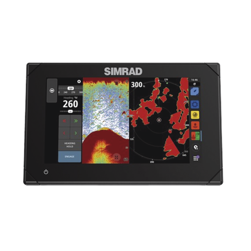 SIMRAD 000-15215-001 Pantalla de Navegación NSX de7 pulgadas, SolarMAX IPS HD, Integración Total con Mercury, Compatibilidad con Radar HALO, Uso Compartido de Datos de Sonda, Conectividad Inalámbrica y Ethernet, Compatibilidad NMEA 2000