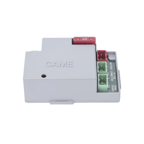 CAME 002RLB Tarjeta Para Respaldo de Baterías Para Cuadros de Mando CAME, Compatible con Modelo 801QA-0080