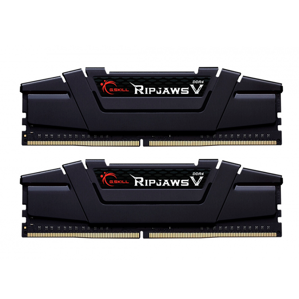 Kit Memoria RAM G.Skill Ripjaws V DDR4, 3600MHz, 32GB (2x16GB), Non-ECC, CL18, XMP, F4-3600C18D-32GVK /MAX. 1 X CLIENTE
