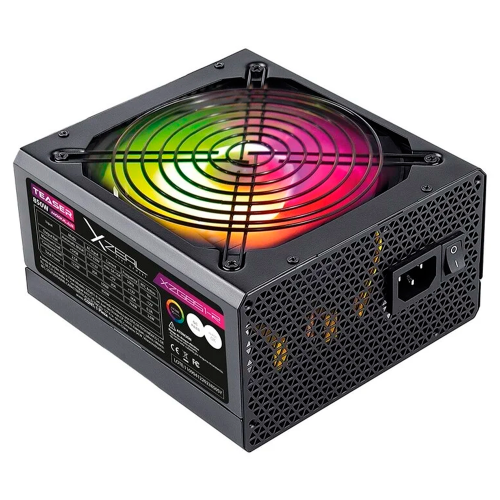 Fuente de Poder Xzeal XZG851-R, 850W, 80+ Gold, Modular, RGB, XZPS850MB