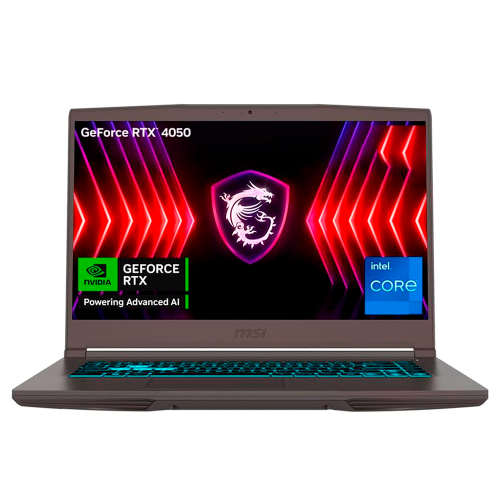 Laptop Gamer MSI THIN 15 B13VE-3023US, 15.6”, Full HD, Intel Core i5-13420H, 144Hz, 16GB, 512GB SSD, NVIDIA GeForce RTX 4050, Gris, THIN 15 B13VE-3023US