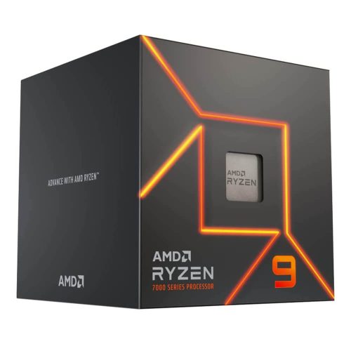Procesador AMD RYZEN 9 7900, 5.4 GHZ, 12 Núcleos, Socket AM5, AMD Radeon Graphics, 100-100000590BOX, 7000 Series
